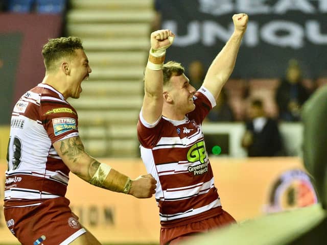 Wigan Warriors half-back Harry Smith has picked up his first Man of Steel points of the season