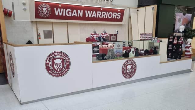 The new Warriors pop-up store