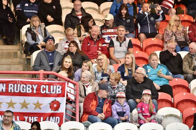 Wigan Warriors fans made the trip to Craven Park last week to support Matty Peet's side.