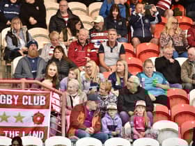 Wigan Warriors fans made the trip to Craven Park last week to support Matty Peet's side.