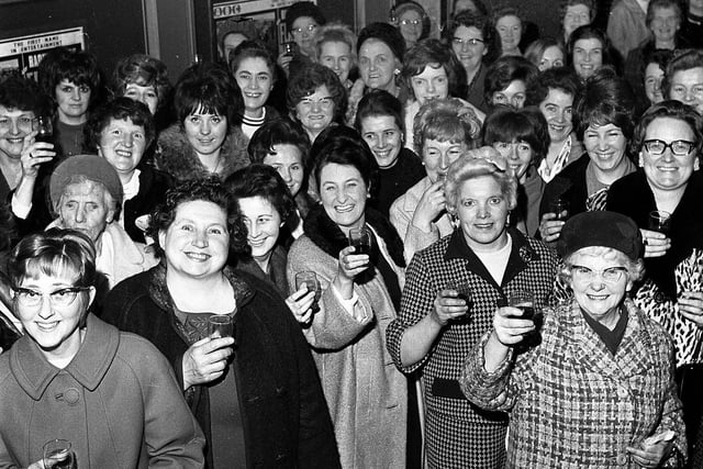 RETRO 1970 Members of Wigan's Elevenses Club enjoy an event at the ABC Ritz Cinema in Station Road, Wigan.