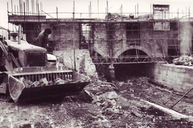 With the redevelopment of the Wigan Pier complex under way at present we go back to 1983/84 when the original concept was under construction.