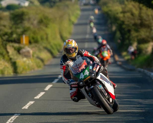 Rob Hodson smashed the class lap record at the Southern 100 in the Isle of Man