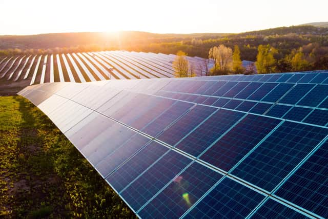 A Wigan-based firm of solar panel installers benefitted from the initiative (library pic)