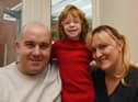 Holly Prince with parents Mark and Jenny