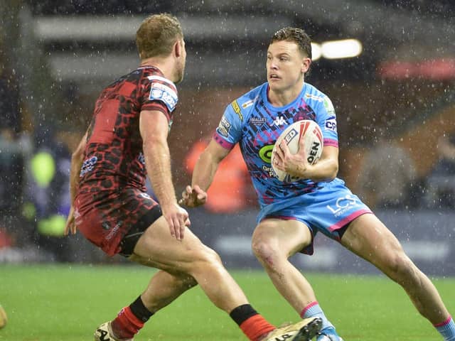 The full-back enjoyed his first try in the recent win over Leigh Leopards