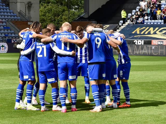 The Latics squad is regrouping after suffering a bump in the road at Port Vale last weekend