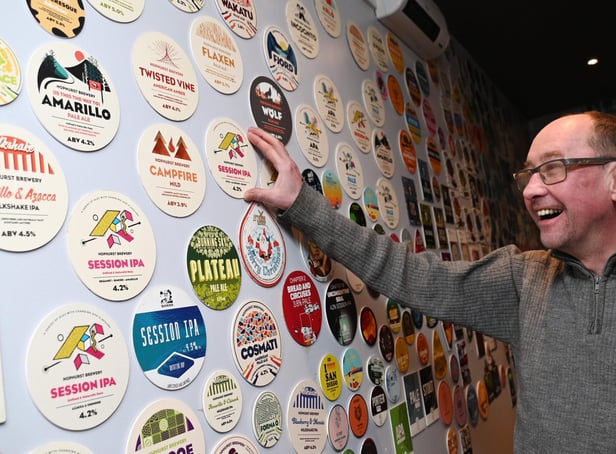 Bob Nelson, owner of Twisted Vine Ale House says their niche offering of real ale and craft beer has helped bring customers back after lockdown