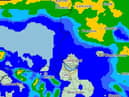 Yellow weather warning for Lancashire. Source: Met Office