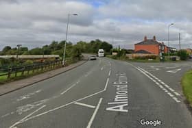 Almond Brook Road, Standish, where the collision between a motorbike and car took place