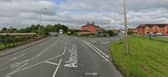 Almond Brook Road, Standish, where the collision between a motorbike and car took place
