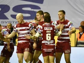 Wigan Warriors were defeated by Leeds Rhinos at the DW Stadium