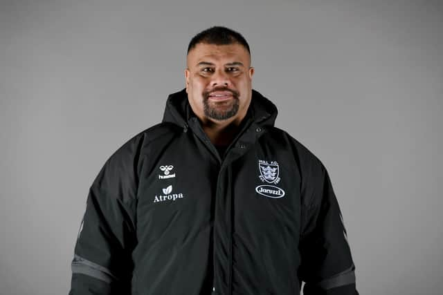 Iafeta Paleaaesina is Hull FC's Player Welfare Manager