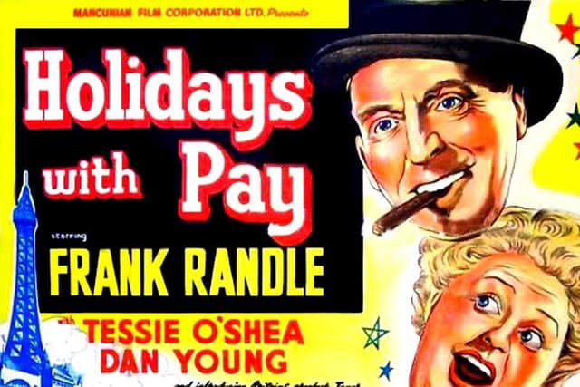 Frank Randle and Tessie O'Shea in Holidays with Pay