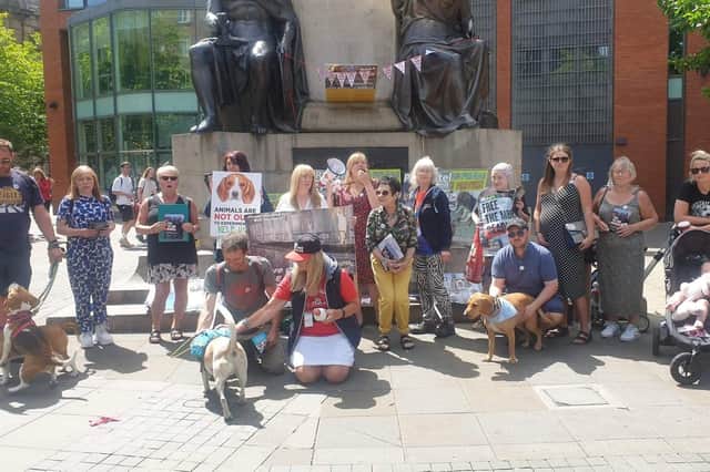 Free the Beagles event.