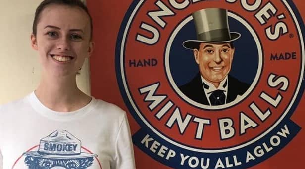 Laura Nuttall visited the Wigan factory where Uncle Joe's mint balls are made