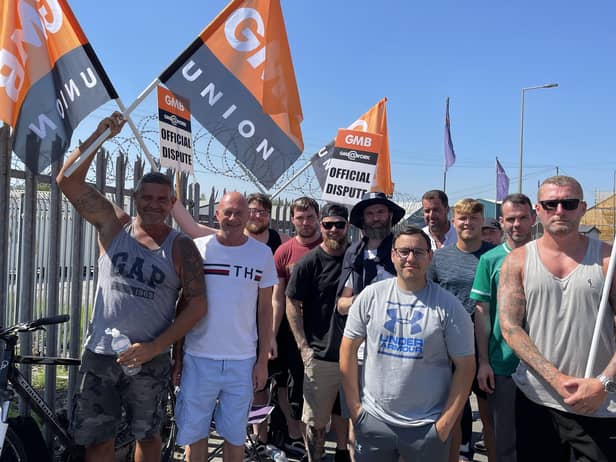 Workers at Pemberton Park and Leisure Homes, on Woodhouse Lane, begin strike action on Wednesday, August 10.