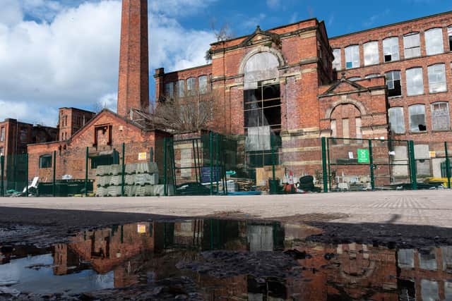 Some parts of Eckersley Mills are in a poor state of repair