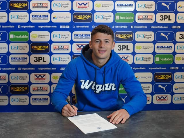 Sam Tickle says he's 'over the moon' at extending his contract with Latics