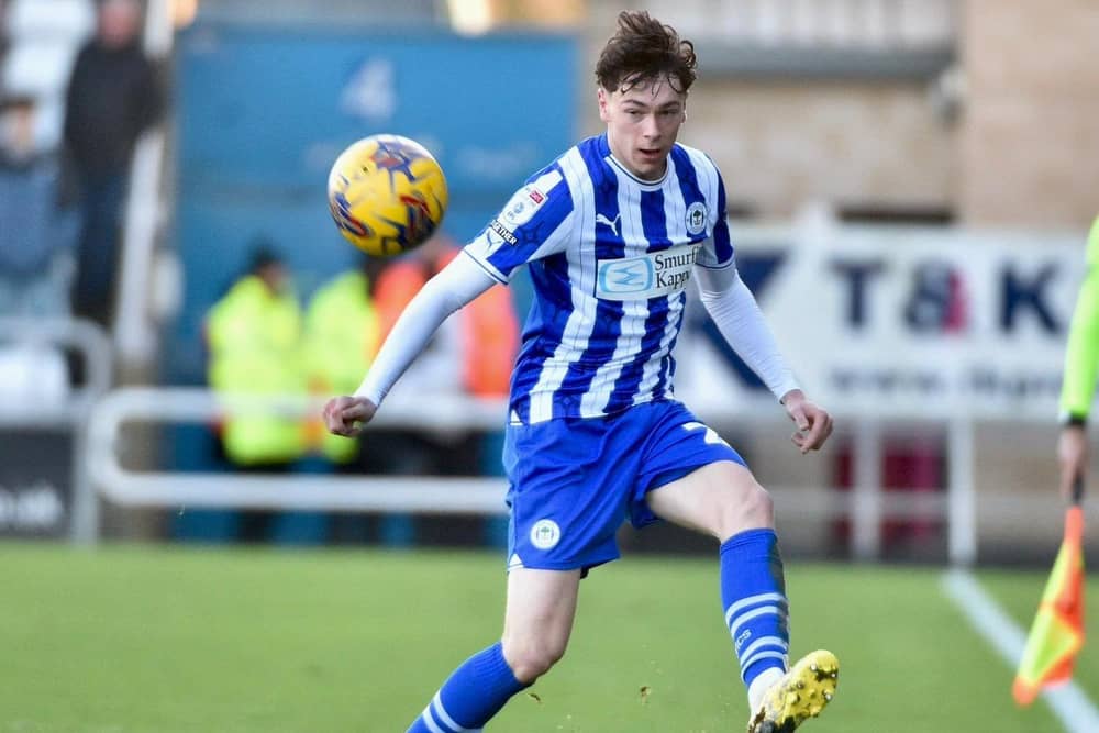 Luke Chambers is back in the Latics side after five months out injured