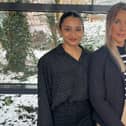 Zainab Porbanderwala and Kelly Heyworth 
