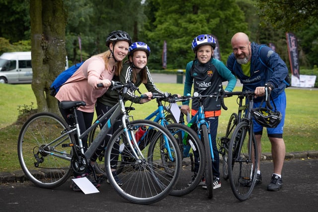 Claire, Megan, Joel and Andrew Billington