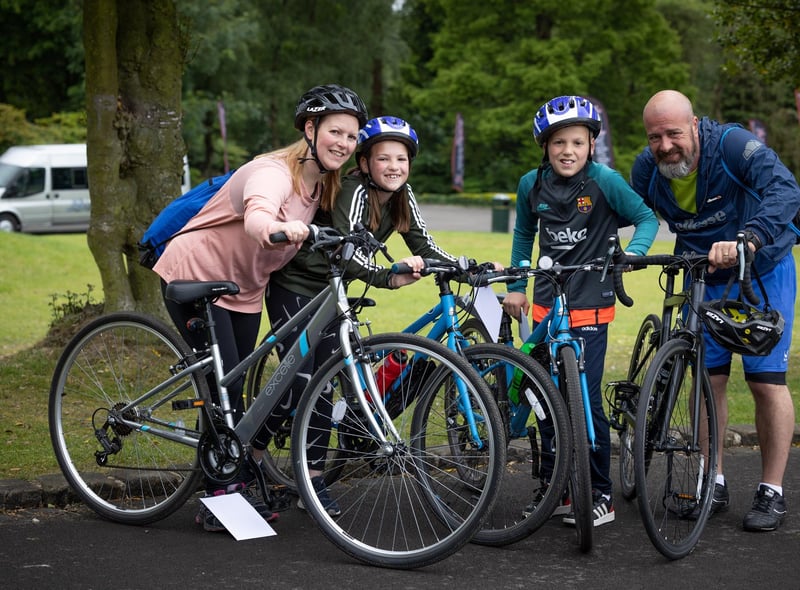 Claire, Megan, Joel and Andrew Billington