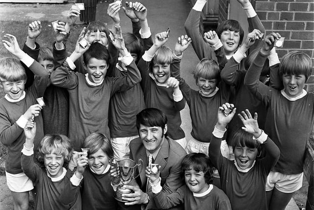 RETRO 1972 Standish St Wilfrid's junior football champions.