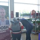 Josh at a surgery in Sainsbury's recently