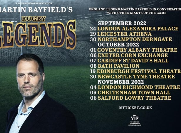 Martin Bayfield's Q&A tour