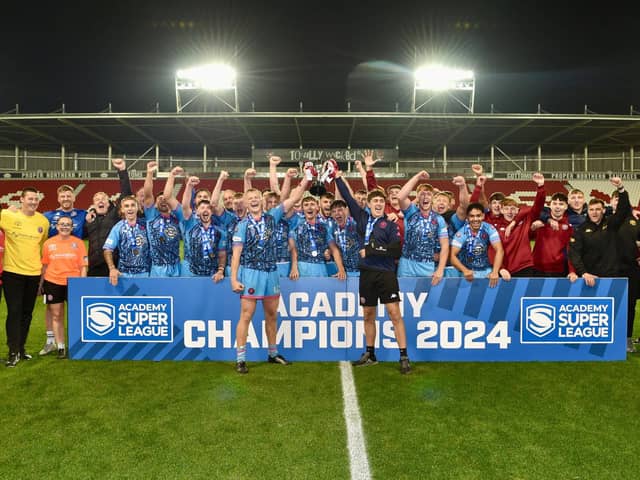 Wigan Warriors were crowned Academy Grand Final winners last year