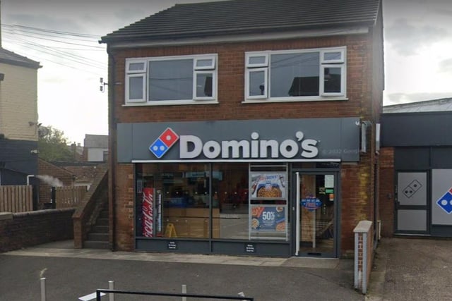 Domino's Pizza on Market Street, Standish, has a current 5 star rating