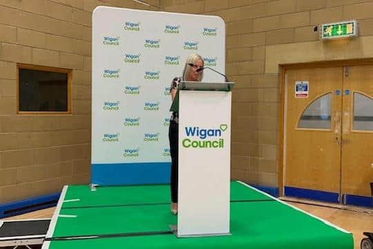 Conservative Judith Anderton won the seat in Standish with Langtree