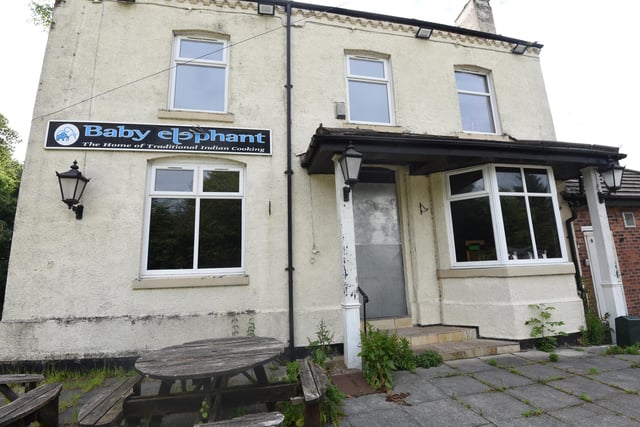 Former Indian restaurant Baby Elephant which closed during the pandemic and never reopened. Previously this idyllic canalside setting on Gathirst Lane, Shevington, was home to the Navigation pub. Surely someone could make a success of it in this location?