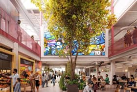 How part of the market hall at Fettlers will look once built