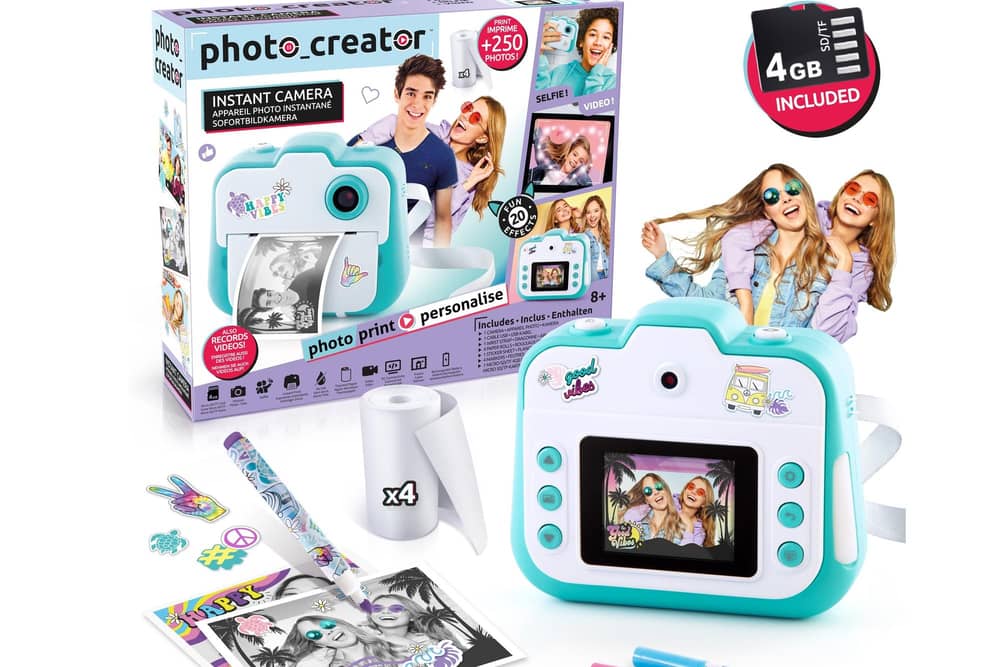 Snap happy with Photo Creator Instant Camera and Pocket Printer