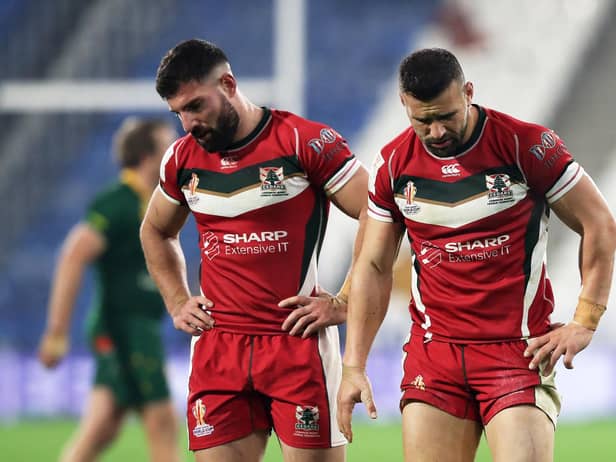 Abbas Miski and Lebanon have exited the World Cup (Photo by Alex Livesey/Getty Images for RLWC)