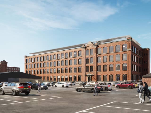 An artist's impression of how Eckersley Mills could look
