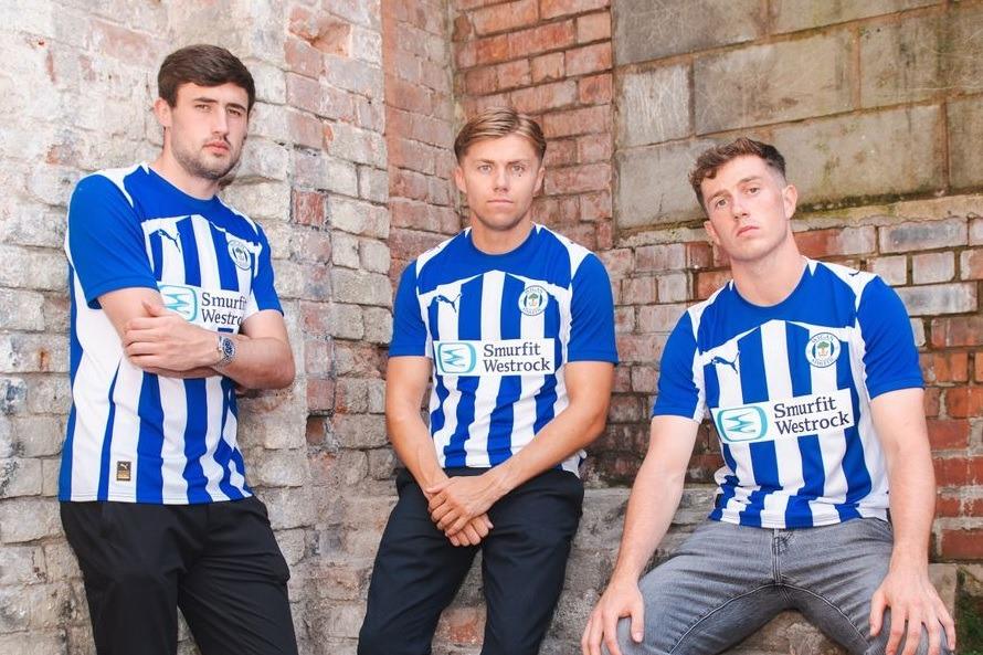 GALLERY: First look at Wigan Athletic's new home shirt for 2025/26