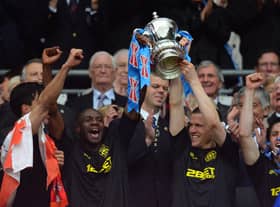 Wigan Athletic won the FA Cup in 2013 after beating Manchester City 1-0 at Wembley (Credit: ANDREW YATES/AFP via Getty Images)