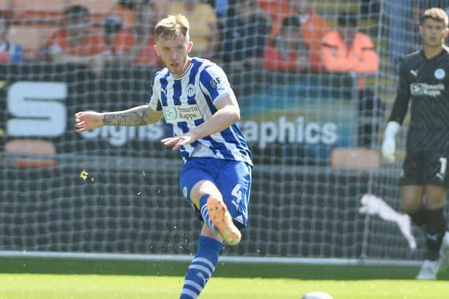 Liam Morrison picked up a worrying injury towards the end of Latics' defeat at Blackpool