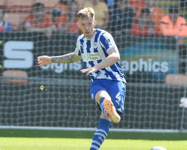 Liam Morrison picked up a worrying injury towards the end of Latics' defeat at Blackpool