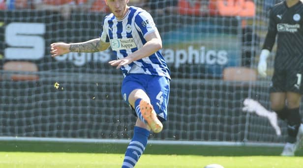 Liam Morrison picked up a worrying injury towards the end of Latics' defeat at Blackpool
