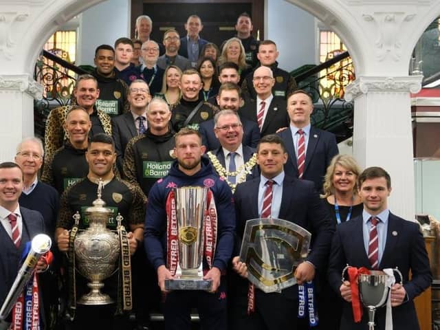Wigan and Leigh were invited to the town hall last week for a civic reception to celebrate the successes of 2023