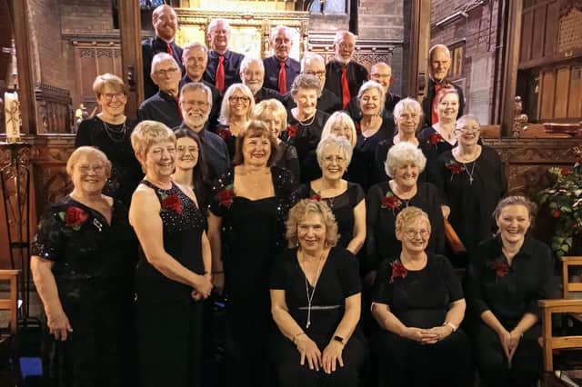 Voices in Harmony at a concert last year before several departures from the alto section