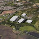 An aerial view of the former Parkside colliery site