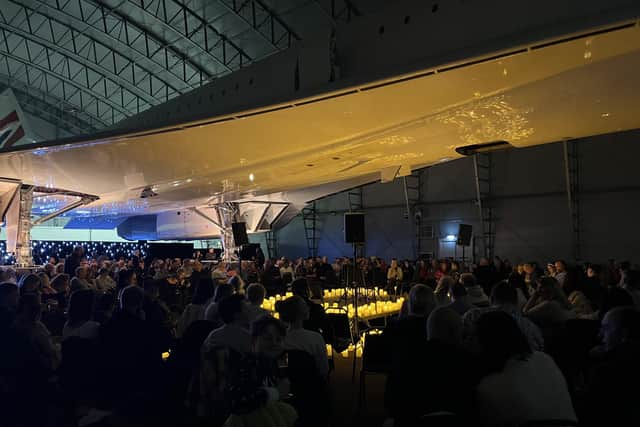 A previous concert held under the Concorde