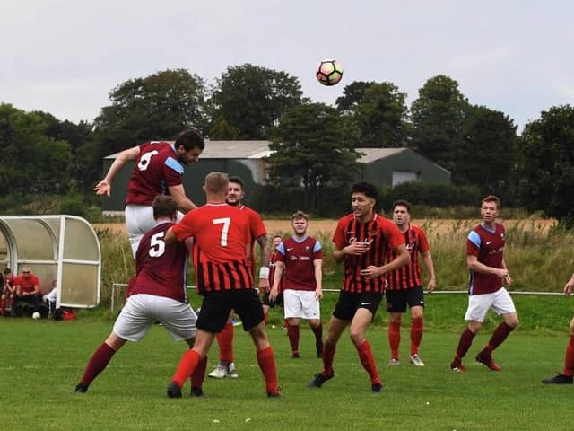Billinge FC in action
