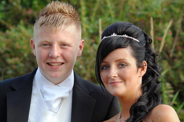 Abraham Guest High School Leavers' Ball, JJB Stadium.
Danny Brown and Zoey Clough.
