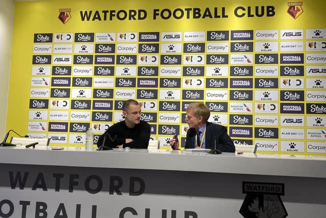 Shaun Maloney could not hide his pride while speaking to the media at Watford